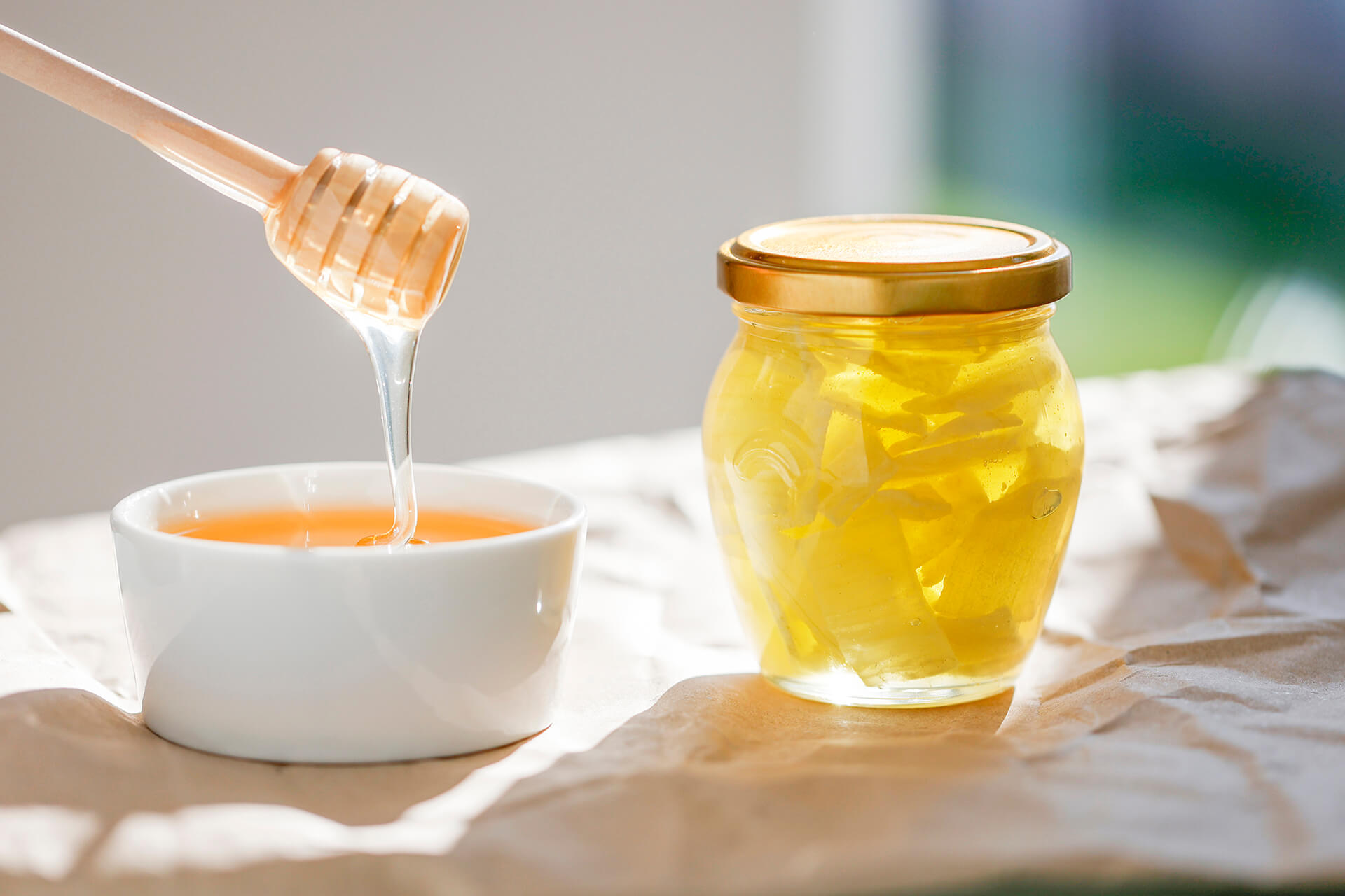 Aszalt ananászos akácméz